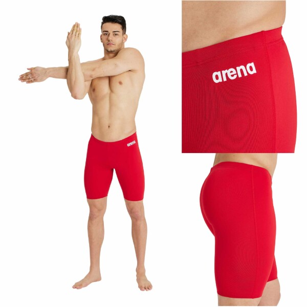 Malla De Entrenamiento Para Hombre Arena Team Swim Jammer Solid Rojo