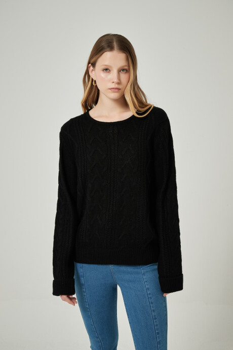 Sweater Focio Negro