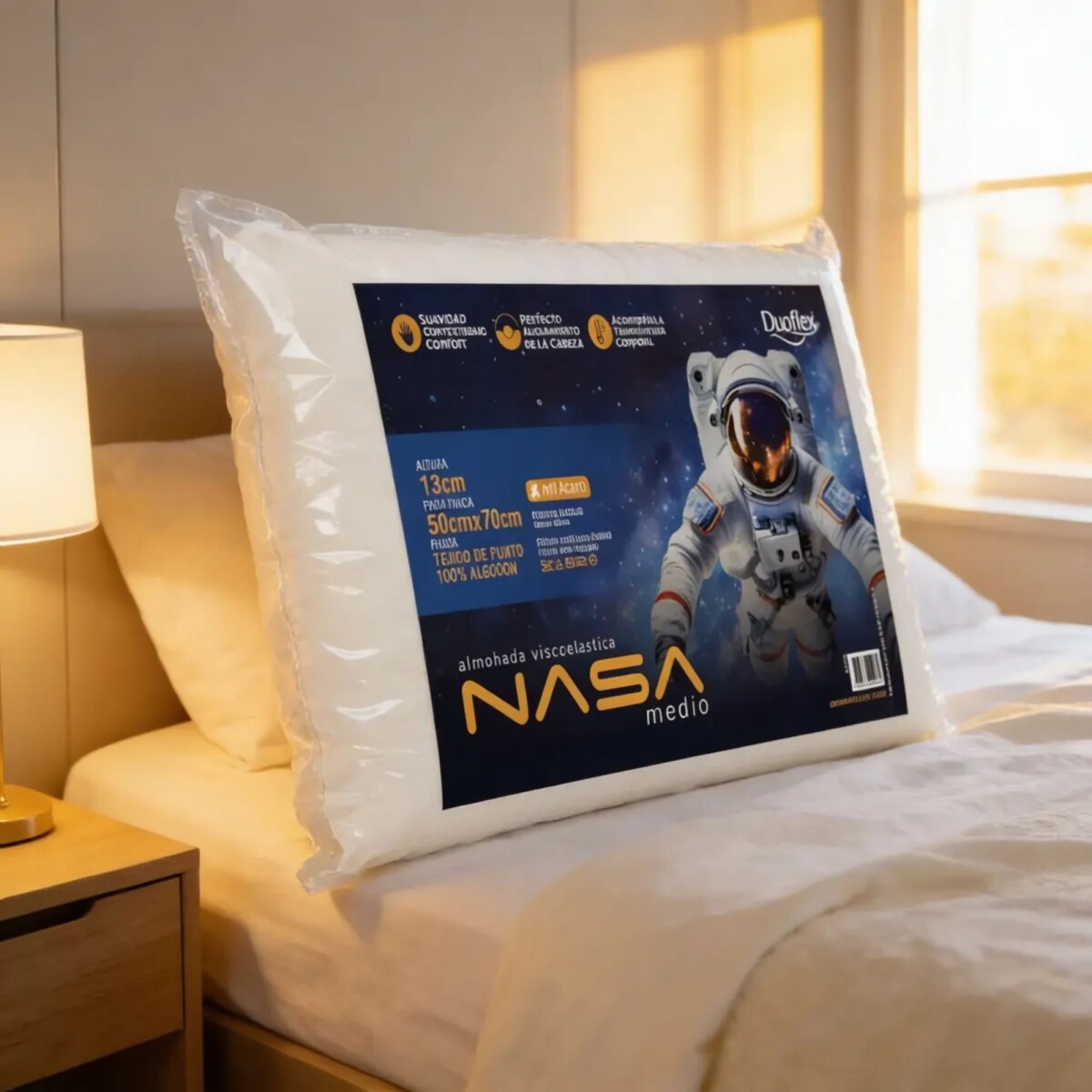 Almohada NASA Duoflex viscoelástica 