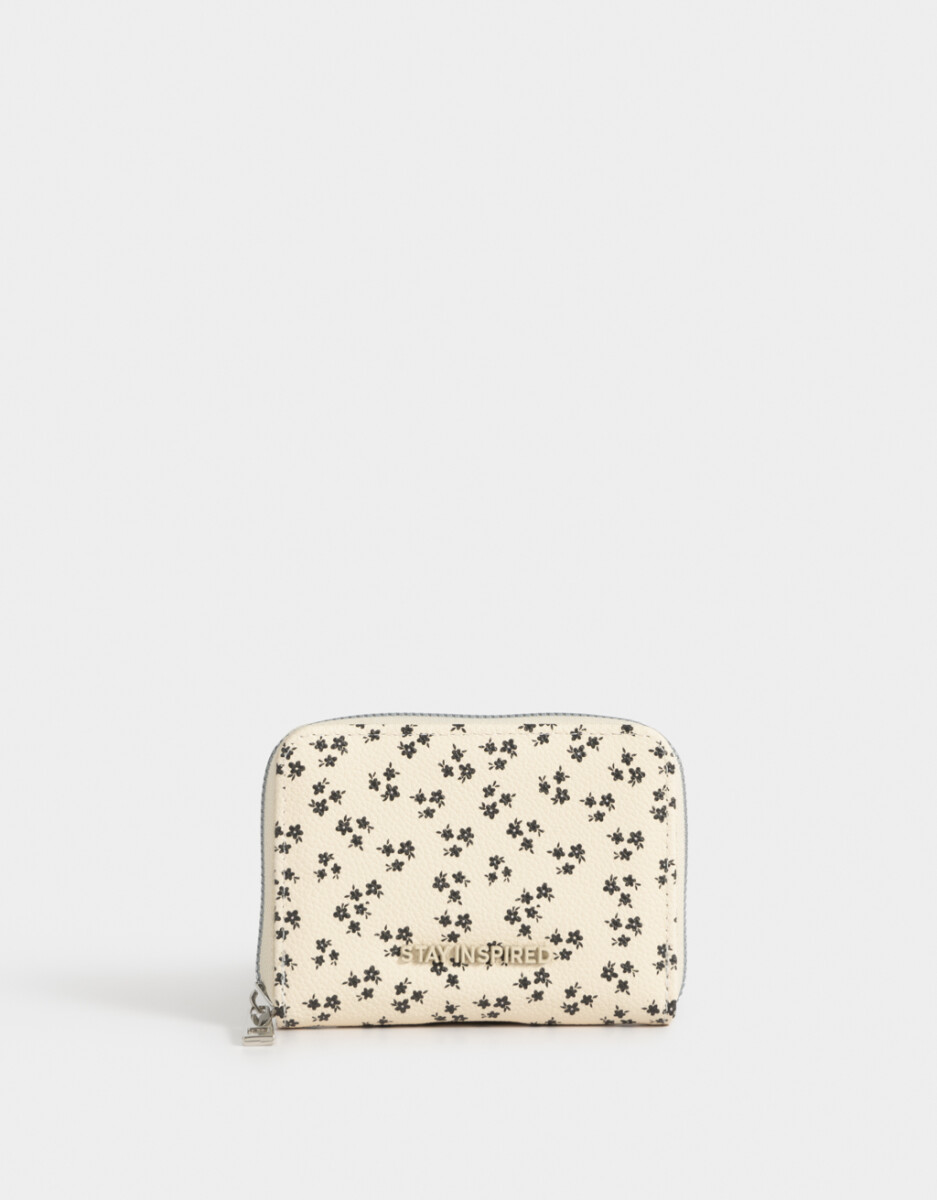 Billetera De Cuerina Con Cierre 
