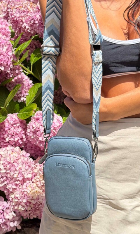 PHONE BAG VALERIANA AZUL PIEDRA