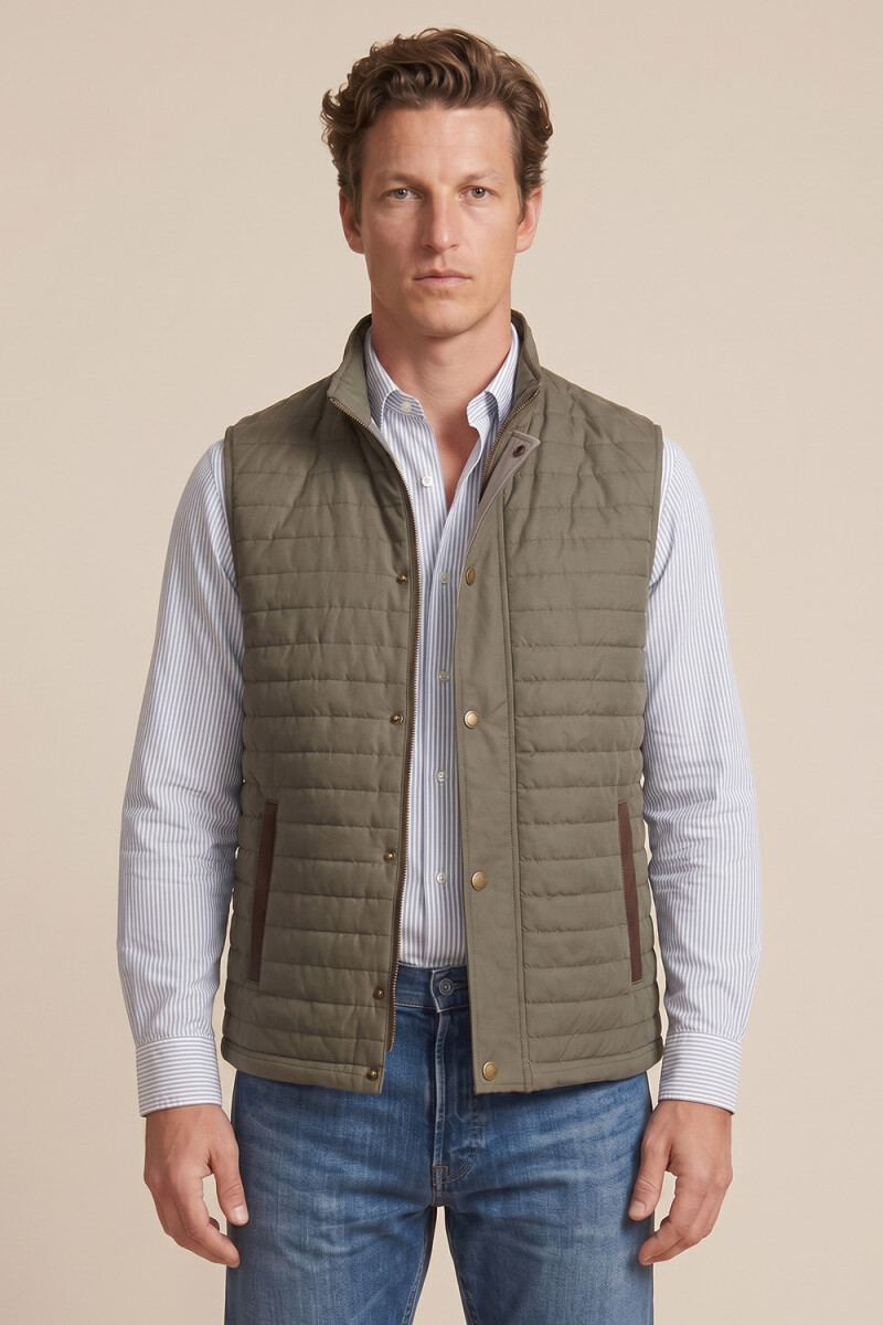 Chaleco Explorer Capitoneado - Beige 