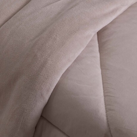 ACOLCHADO QUEEN ALGODON NATURAL-BEIGE BLEND BEIGE