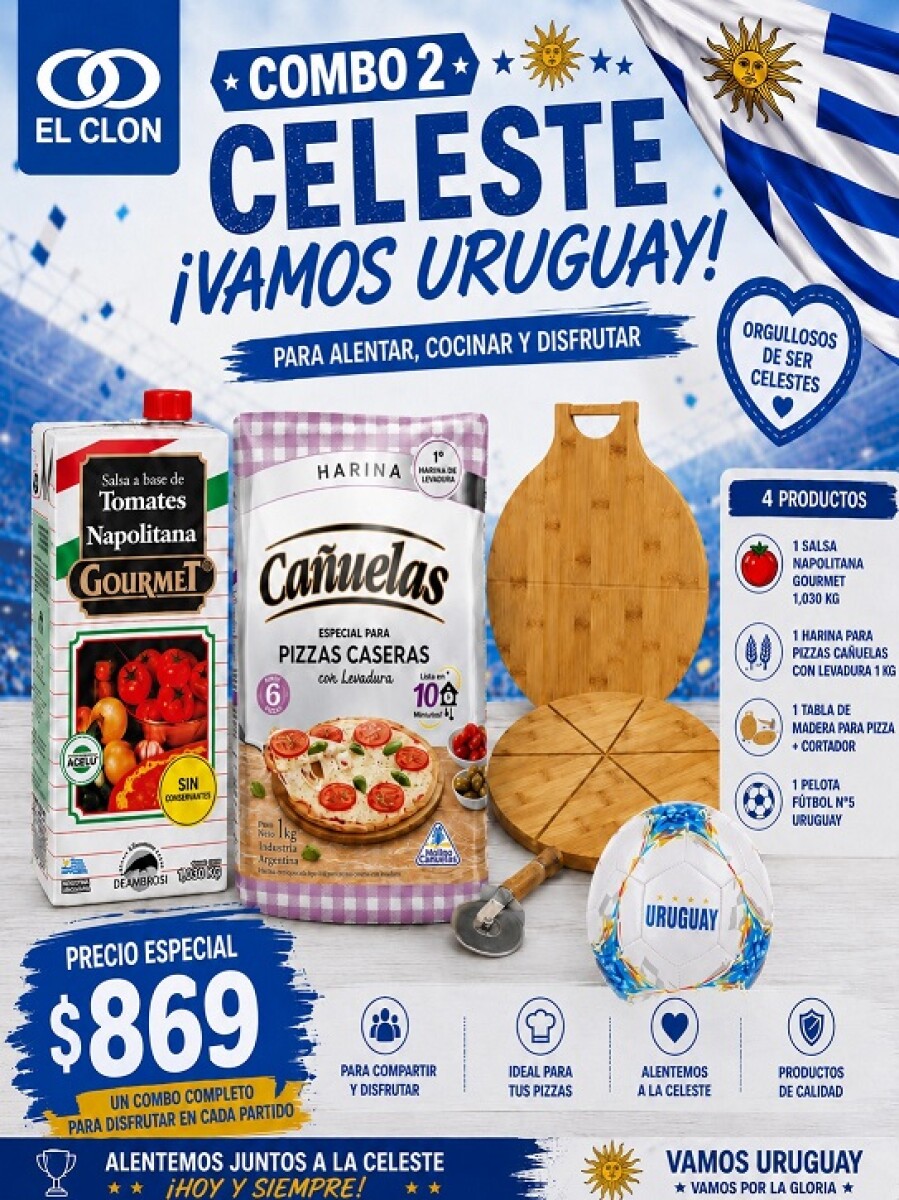 Combo Celeste Nº2 