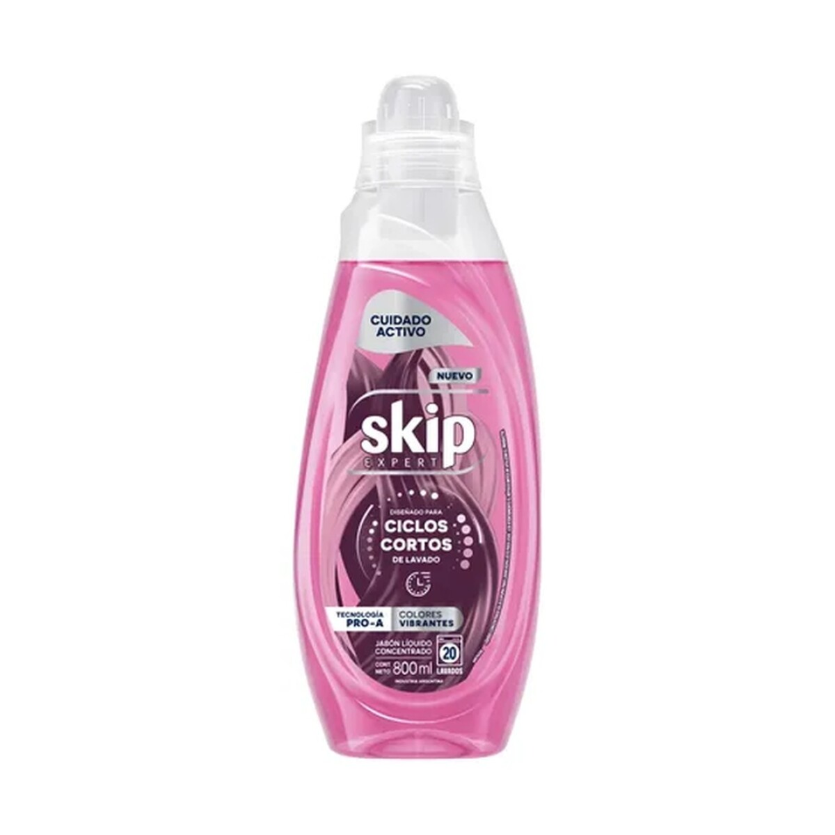 SKIP EXPERT CICLOS CORTOS 800ML ROSA 
