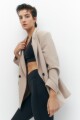Blazer oversized beige