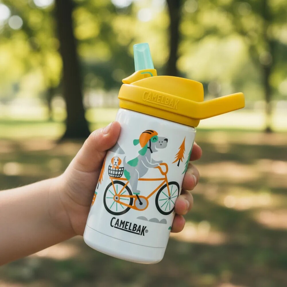 Vaso termico EDDY+ boquilla CAMELBAK perro bici