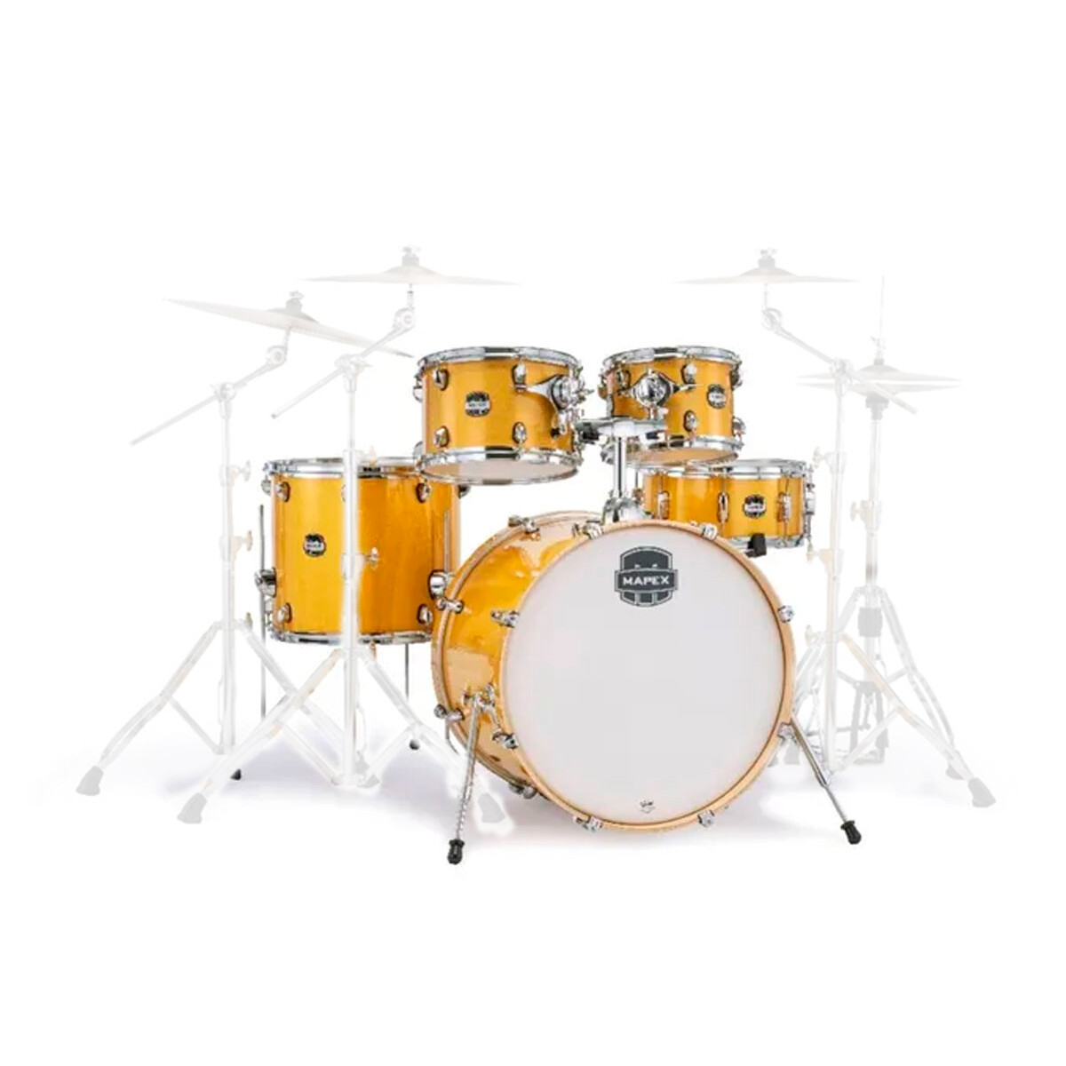 Bateria Mapex Mars Birch Ma529sfyd Sunflower Sparkle 