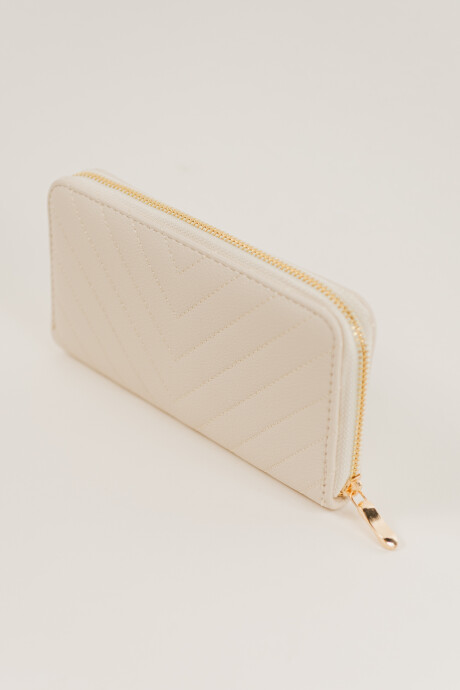 Billetera Beige