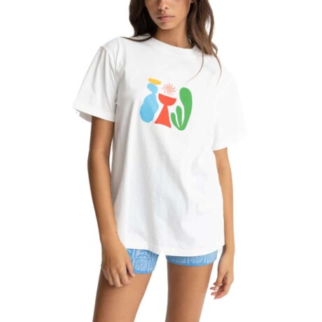 Remera Mc Rhythm Lotti Boyfriend Tee Blanco