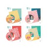 Set x4 molinetes para decorar Do it yourself Djeco 5+ Set X4 Molinetes Para Decorar Do It Yourself Djeco 5+
