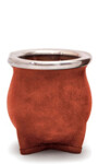 MATE DE CERÁMICA CHICO DELTA LADRILLO ENGRASADO