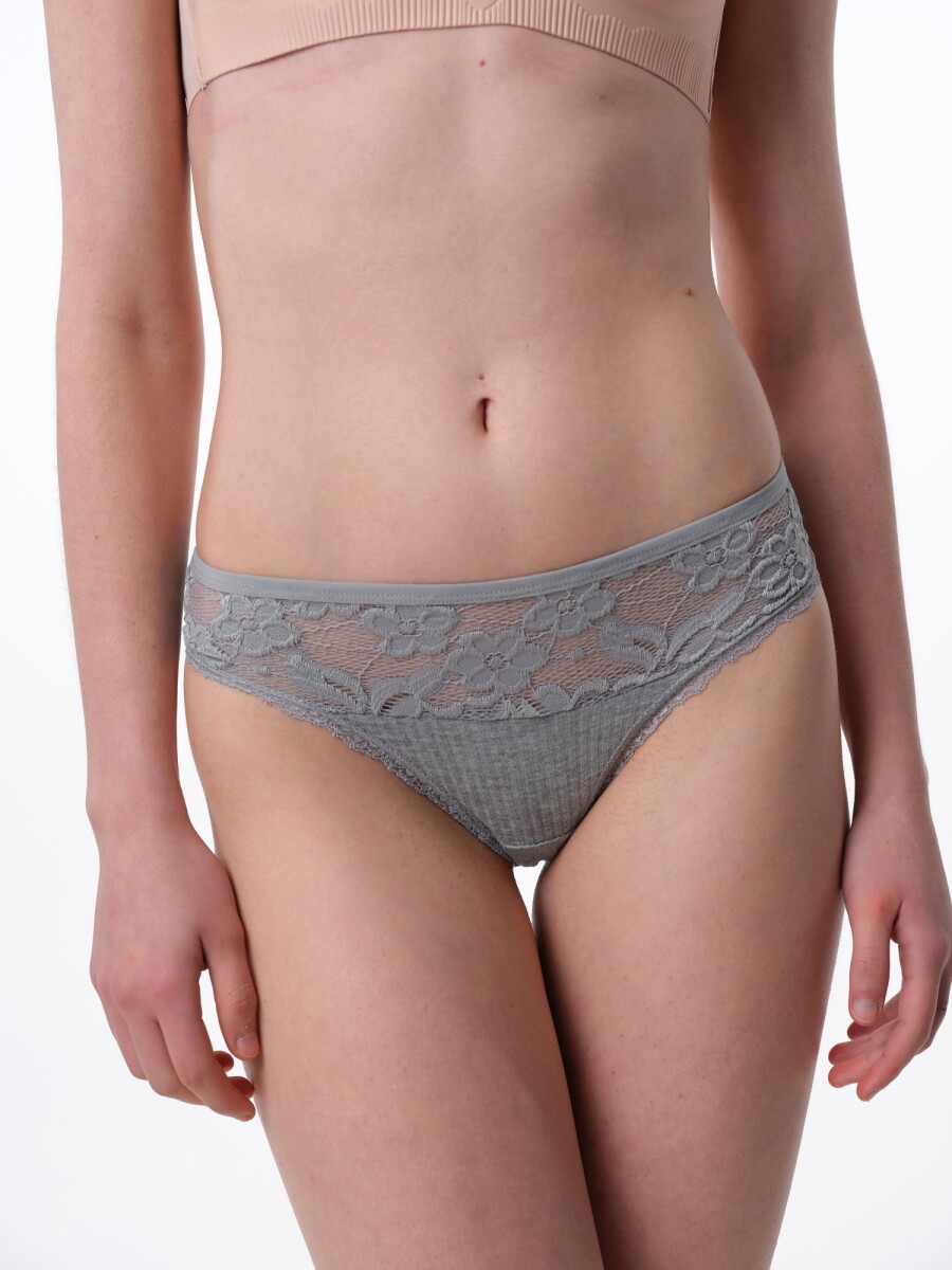 Colaless Lucy - Gris Melange 