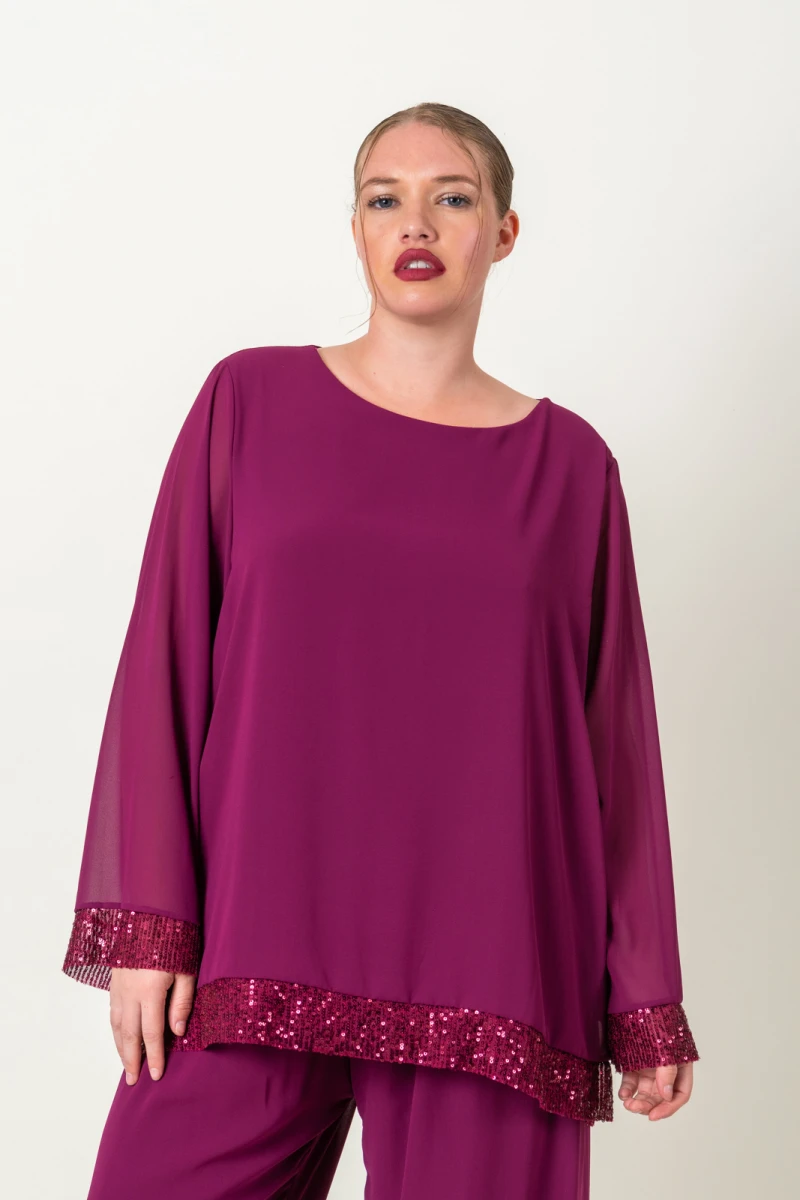 BLUSA ANYA - Magenta 