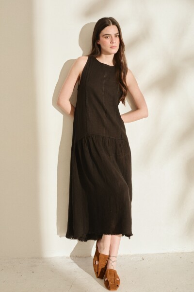PRE VENTA VESTIDO TERRA Negro