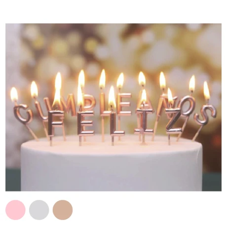 Velas Cotillon Feliz Cumpleaños Velas Cotillon Feliz Cumpleaños