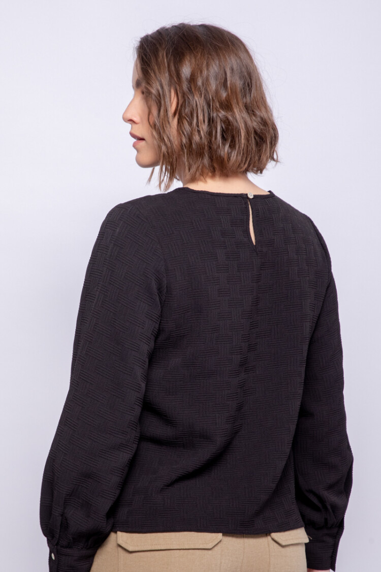 BLUSA OLIVIER Negro