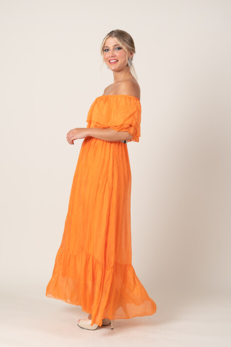 VESTIDO ORIANA Naranja