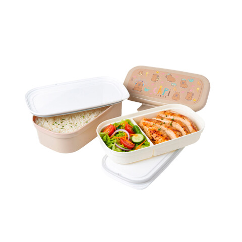 Lunchera Bento X 2 Piezas Carpincho U