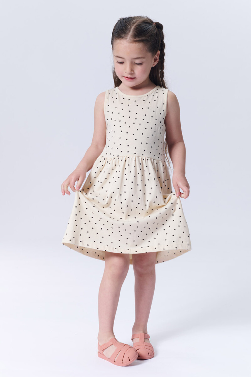 Vestido musculosa Estrella Amarillo