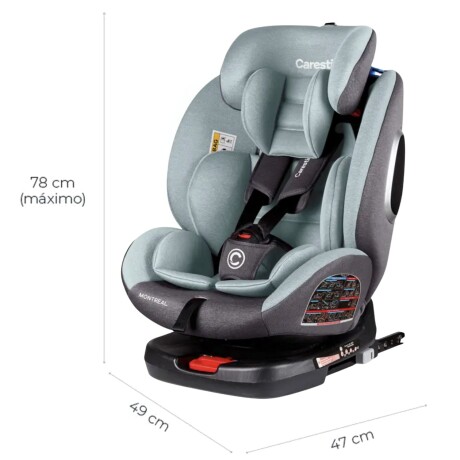 Butaca Carestino Montreal con ISOFIX 360 de 0 a 36kg Verde