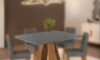 Mesa de Comedor Celeste Gris