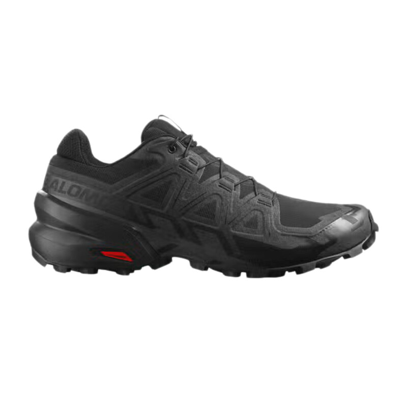 Salomon SPEEDCROSS 6 WIDE Hombre - Negro/Gris oscuro Negro-Gris Oscuro