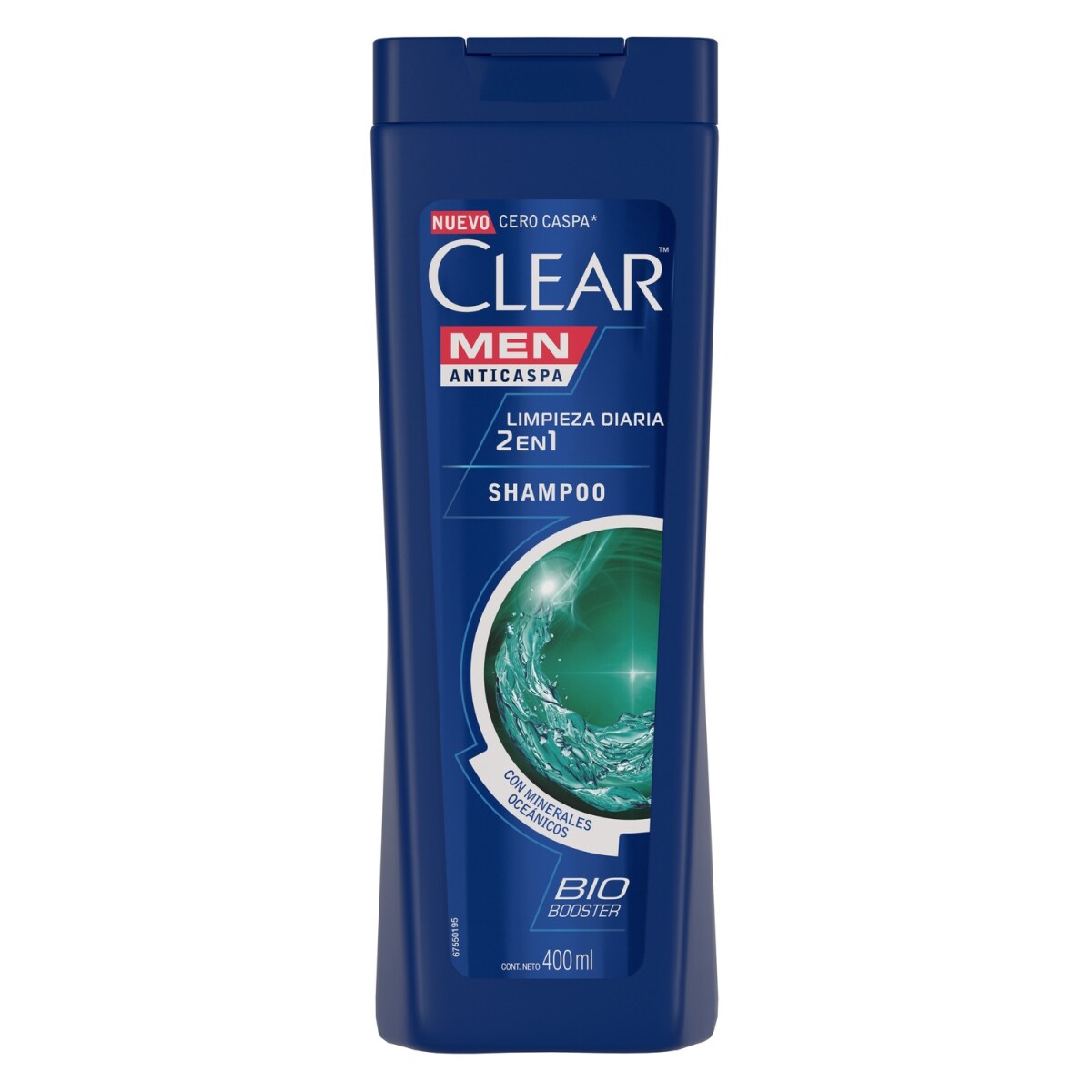 Shampoo Clear Men 2 En 1 400 ml 