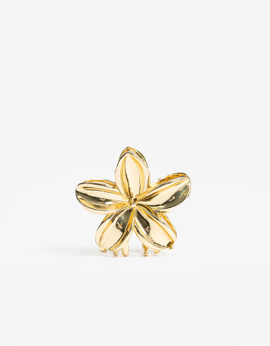 Broche Metálico Flor 