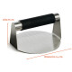 Prensa Smasher Para Hamburguesas Smash Ø14cm Acero Inox Sin Color