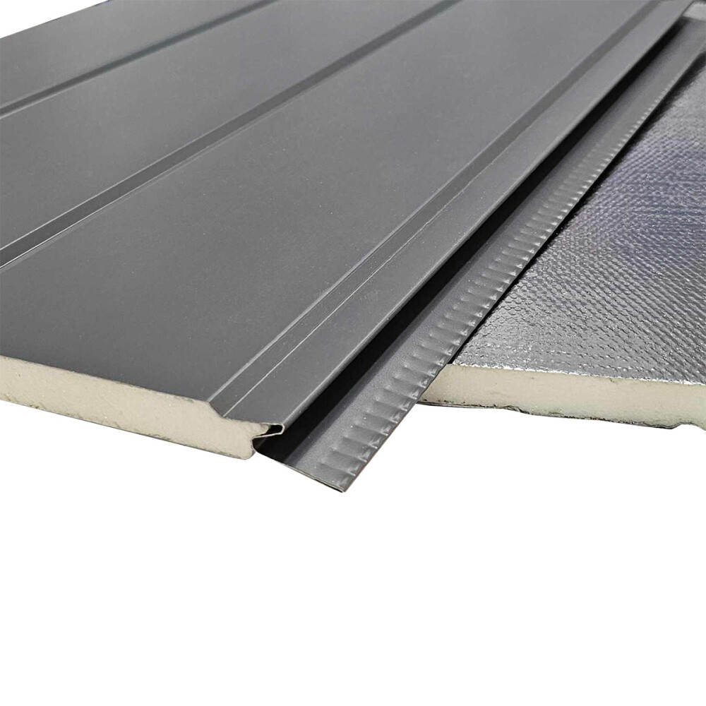 REVESTIMIENTO METAL SIDING MODELO GRIS PLOMO Revestimiento Metal Siding Modelo Gris Plomo