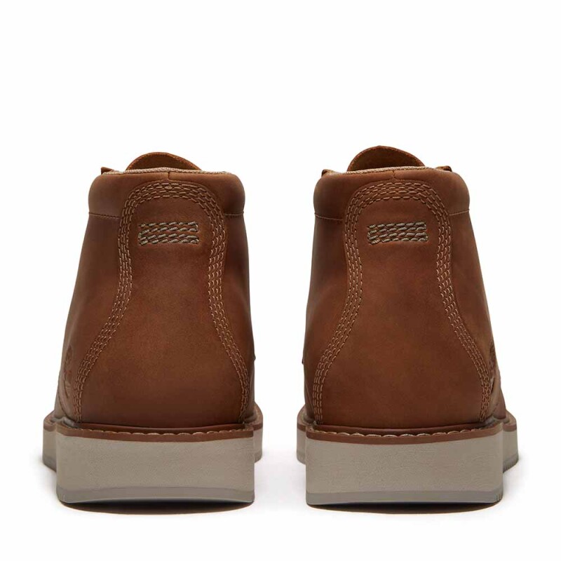 Botas Redwood Edge Mid Chukka Hombre Medium Brown Full Grain
