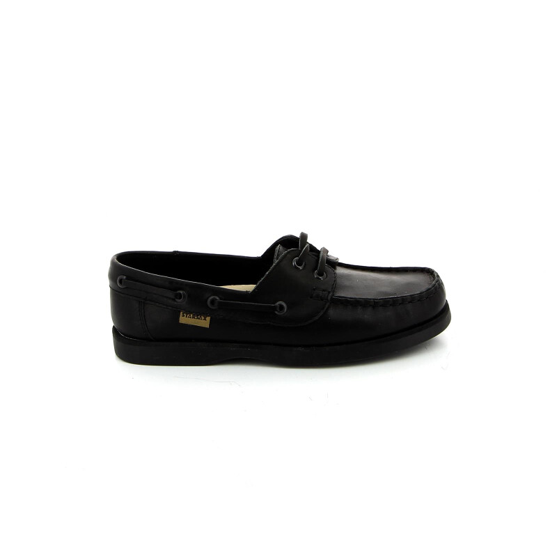 Zapato Starsax de Mujer Nautico C/Graso Negro