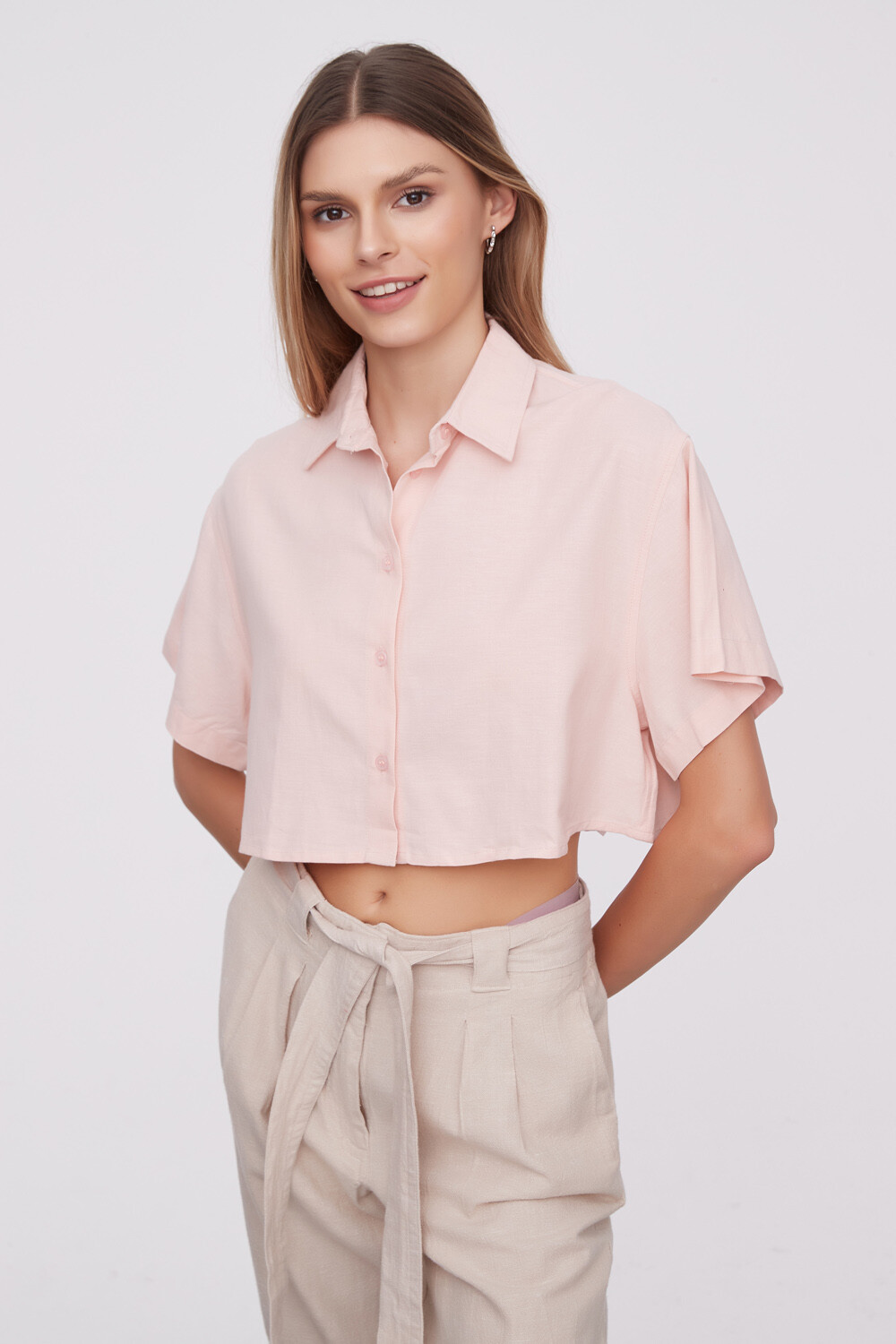 Camisa Ciannas Rosa Viejo