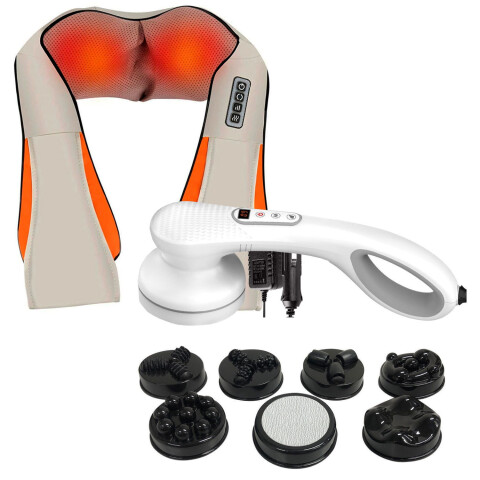 Masajeador Corporal + Masajeador Nuca Y Espalda COMBO MASAJEADORES 916163 + 900401
