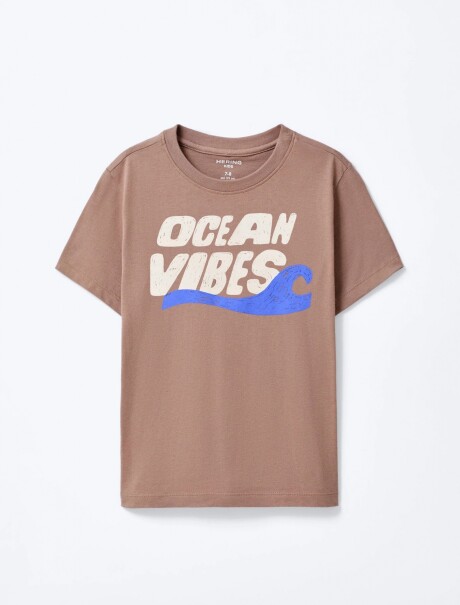 CAMISETA DE NIÑO MANGA CORTA ESTAMPADA T-SHIRT MM MASC