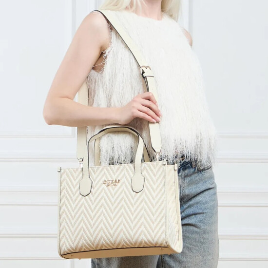 Cartera Guess Silvana Marfil 0