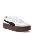 Championes de Mujer Puma Club II Era Platform Blanco - Marrón