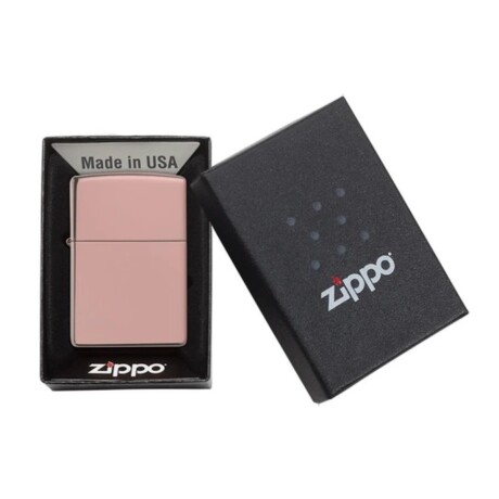 Encendedor Zippo High Polish Rose Gold - 49190 Encendedor Zippo High Polish Rose Gold - 49190