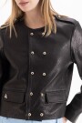 CHAQUETA NET Negro