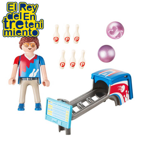 Playmobil Special Plus Figuras 7.5cm Con Accesorios Jugador de Bolos