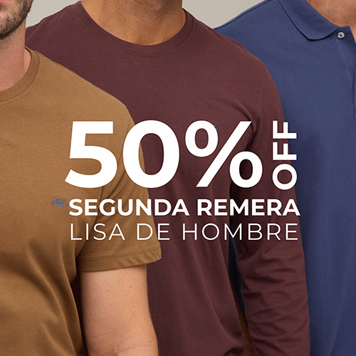 Promo remeras de hombre