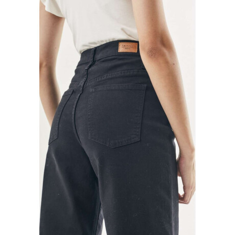 Jean Wide Leg Negro Negro