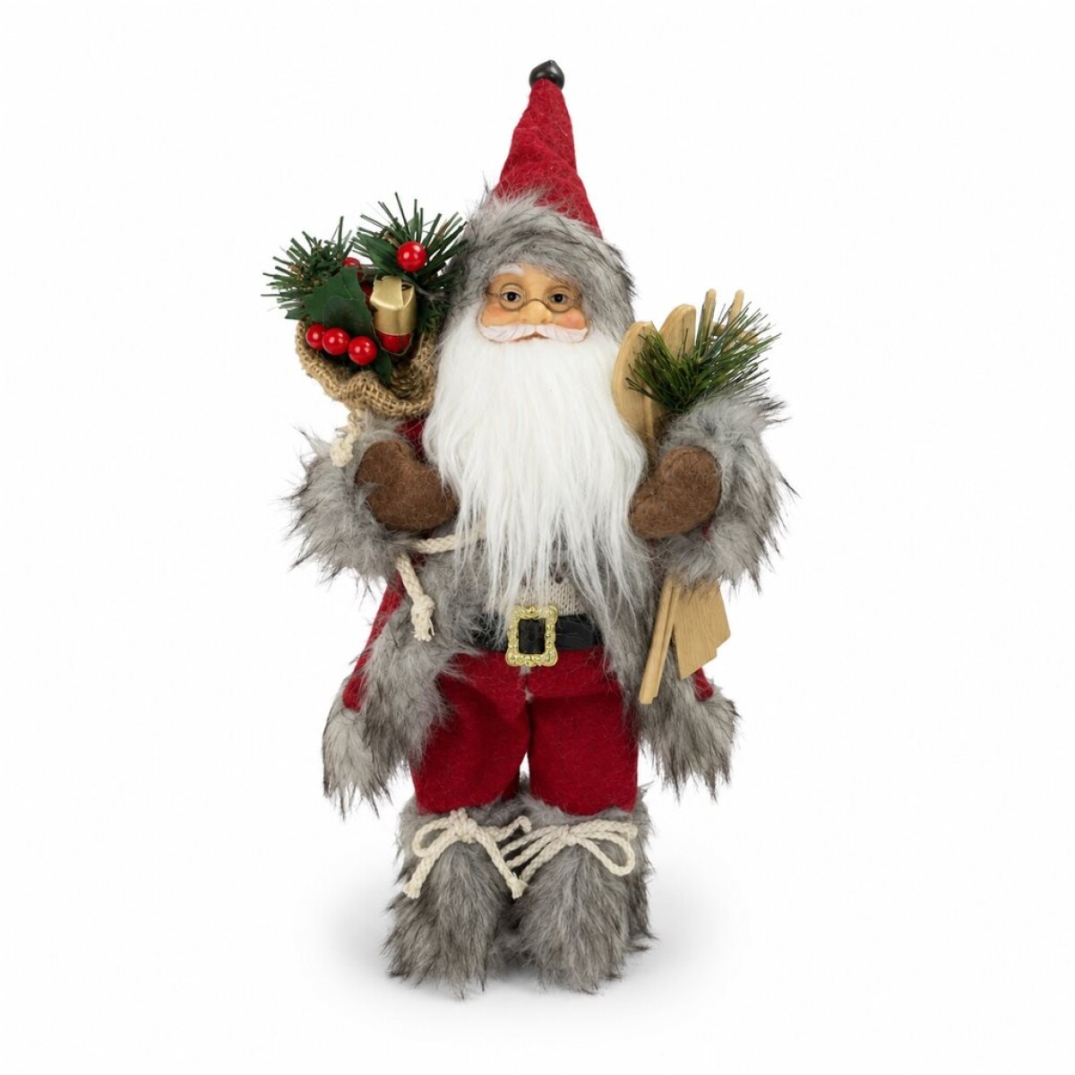 PAPA NOEL ROJO 30 CM. 