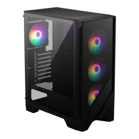 Gabinete Gamer Msi Mag Forge 120A Airflow Ventana Vidrio Templado 001