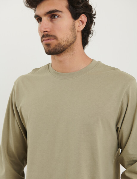 520682 T-SHIRT HARRINGTON LABEL Verde