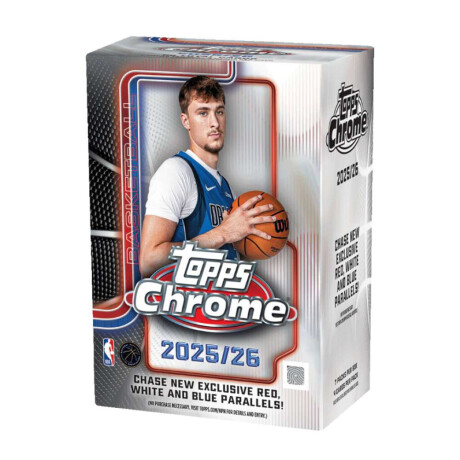 Topps Chrome Nba 2025/26 Blaster Box 28 tarjetas