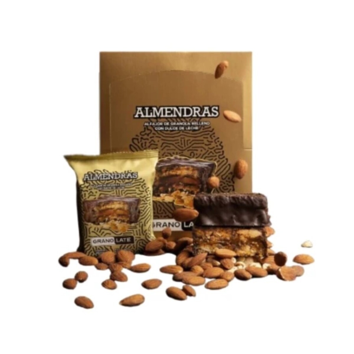 Alfajor Granolate Almendras 78GR 