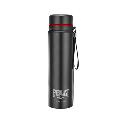 BOTELLA ACERO INOXIDABLE 1.2 LT EVERLAST BK BLACK
