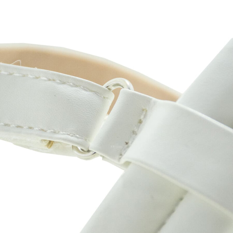 Sandalias - Chill Sunday - Chill Sunday Sandalia doble tira c/pulsera Mujer de Mujer - S3-1 Blanco